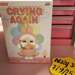 Cry Baby Crying Again Series Vinyl-face Plush Pendant